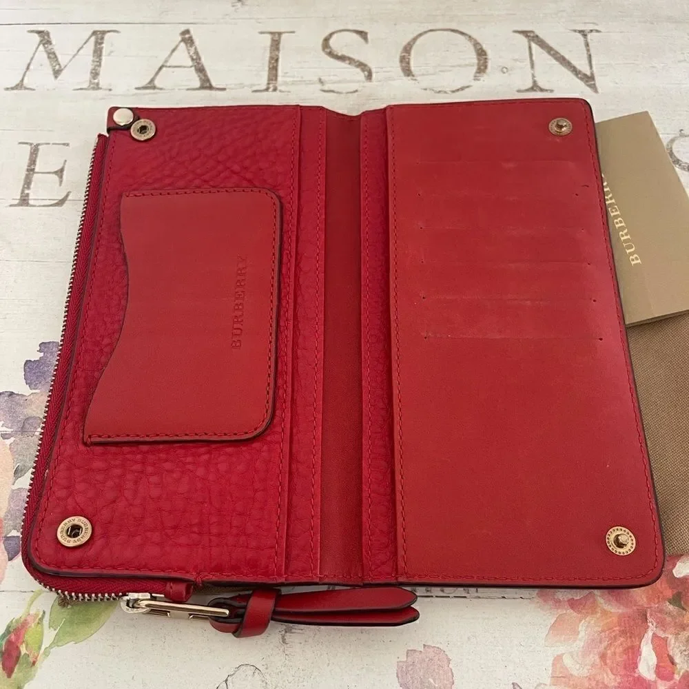 Burberry Leather canvas Wallet